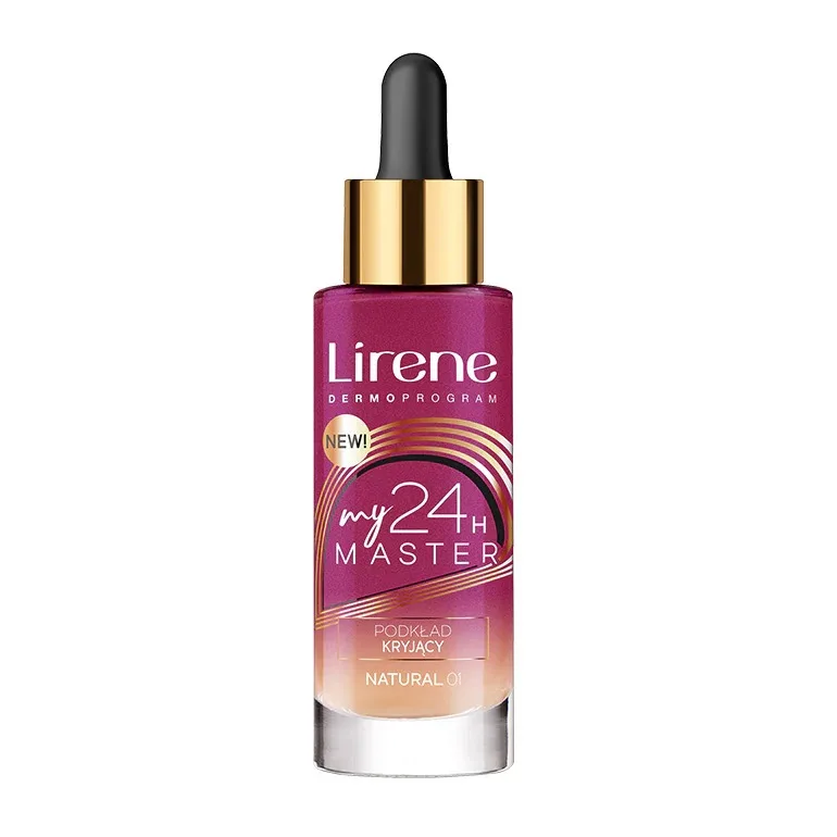 Fond de ten cu acoperire mare si efect de lifting Natural My Master, 30ml, Lirene — preț și oferte