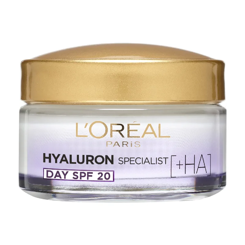 Crema antirid hidratanta de zi cu SPF 20 Hyaluron Specialist, 50 ml, LOreal L'OREAL PARIS — preț și oferte