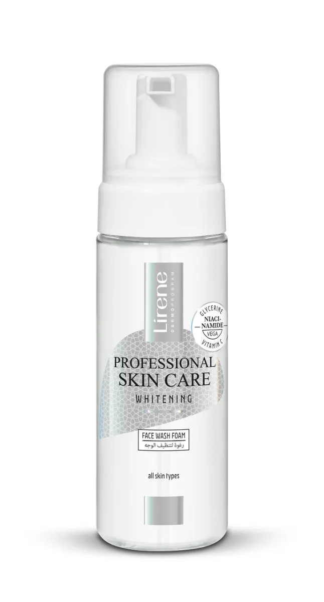 Spuma faciala pentru curatarea tenului Whitening, 150ml, Lirene — preț și oferte