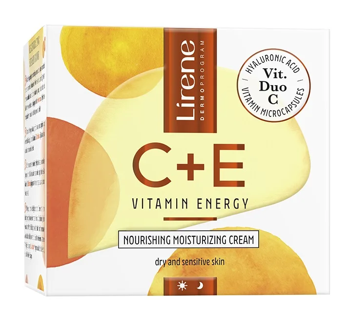 Crema hranitoare profund hidratanta pentru zi si noapte C+E PRO, 50ml, Lirene — preț și oferte