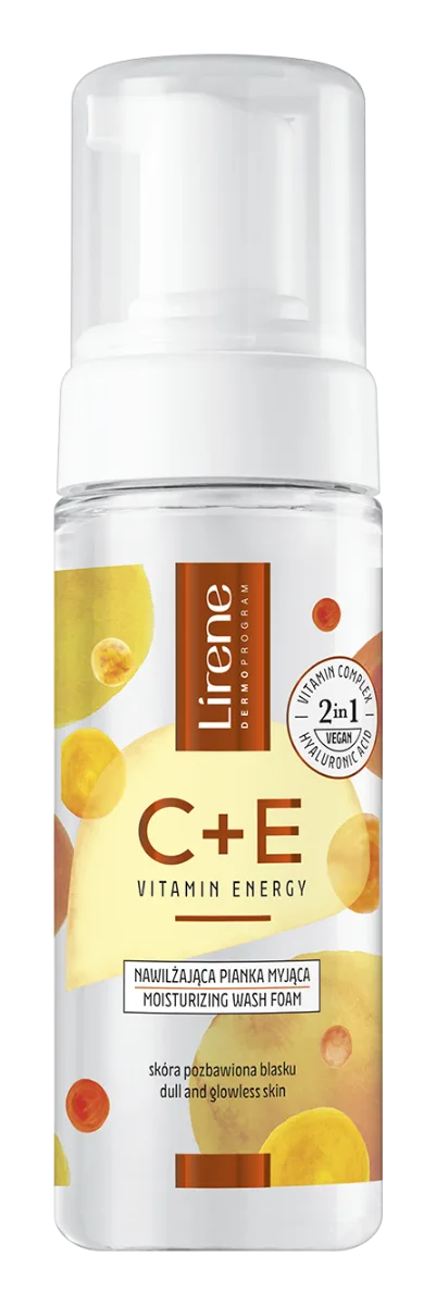 Spuma hidratanta pentru curatare faciala C+E, 150ml, Lirene — preț și oferte