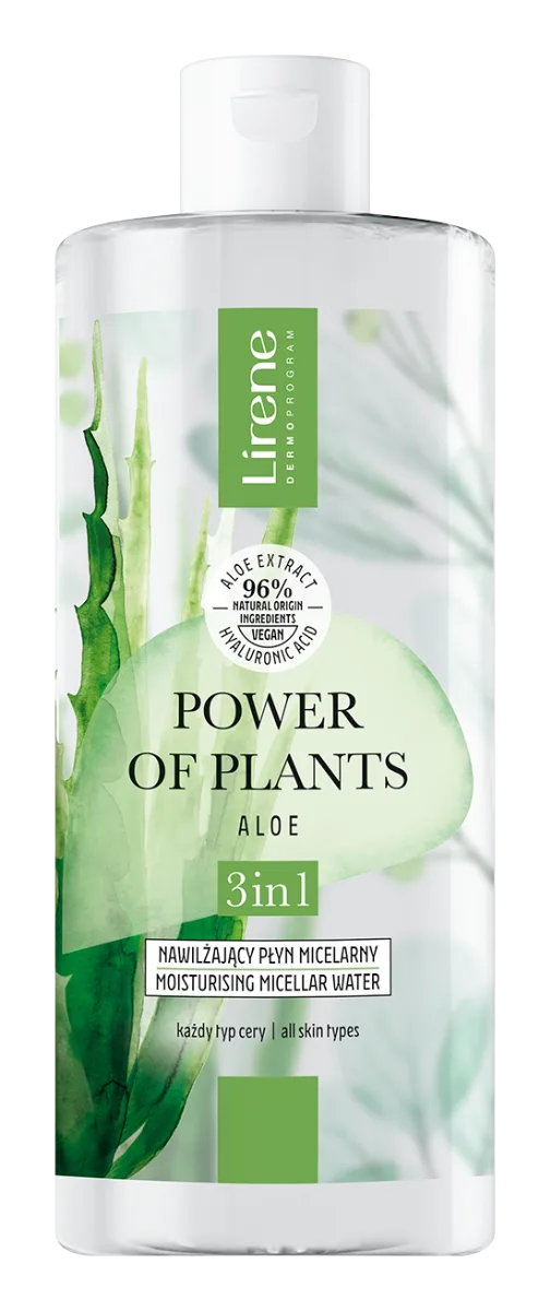 Apa micelara hidratanta Aloe Power Of Plants, 400ml, Lirene — preț și oferte
