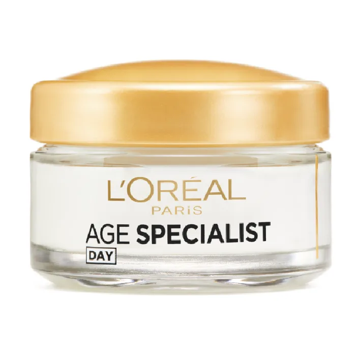 Crema antirid hidratanta de zi Age Specialist 35+, 50 ml, LOreal L'OREAL PARIS — preț și oferte