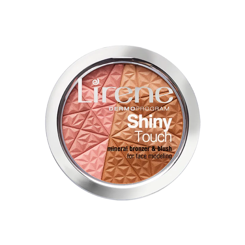 Bronzant mineral si fard de obraz pentru conturul fetei Mineral Powders, 9g, Lirene — preț și oferte