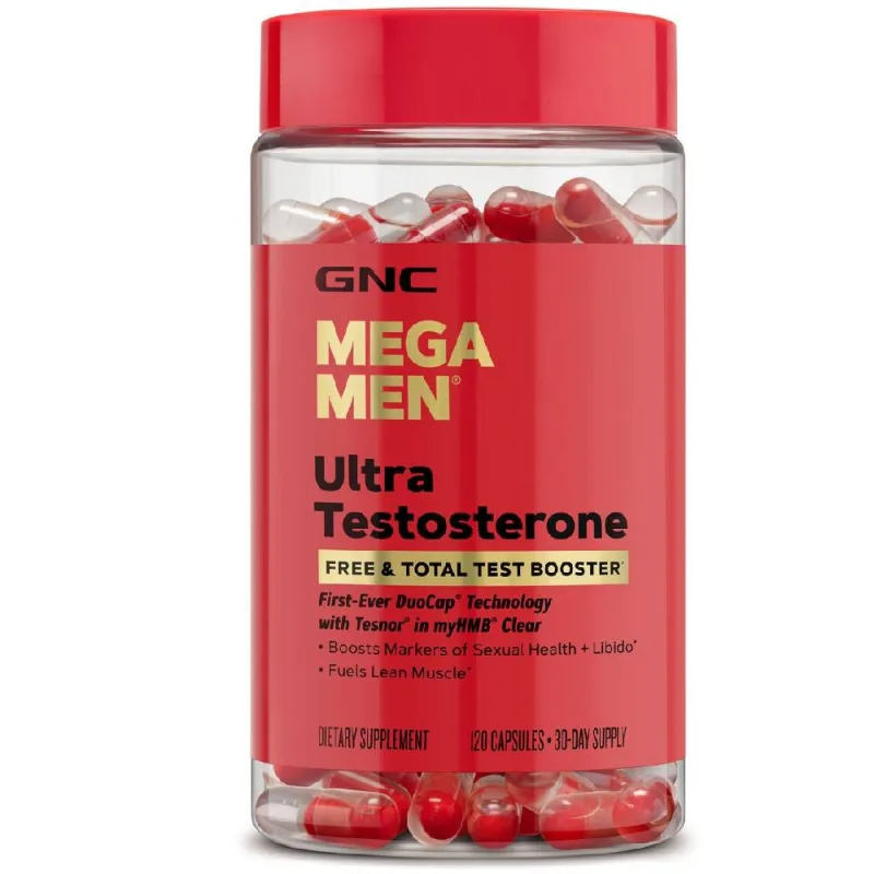Formula avansata pentru cresterea testosteronului liber si total Ultra Testosterone, 120 capsule, GNC — preț și oferte