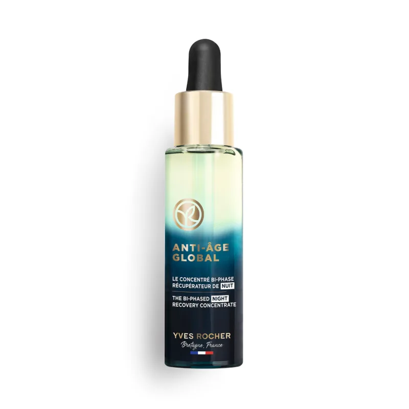 Concentrat bifazic reparator de noapte, 30ml, Yves Rocher — preț și oferte