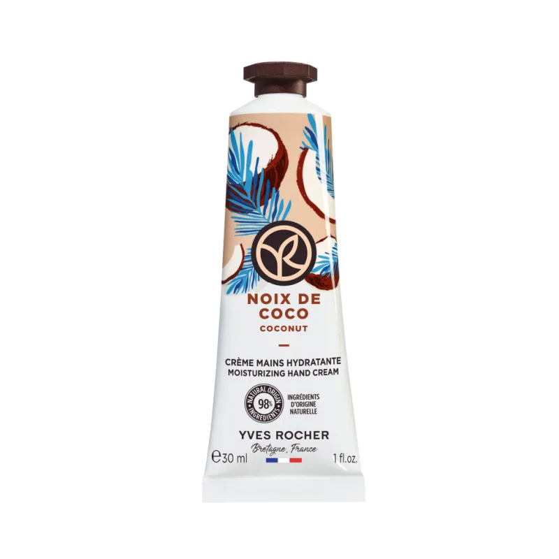 Crema de maini cu nuca de cocos, 30ml, Yves Rocher — preț și oferte