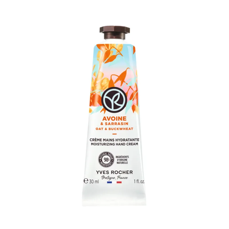 Crema pentru maini cu ovaz si hrisca, 30ml, Yves Rocher — preț și oferte