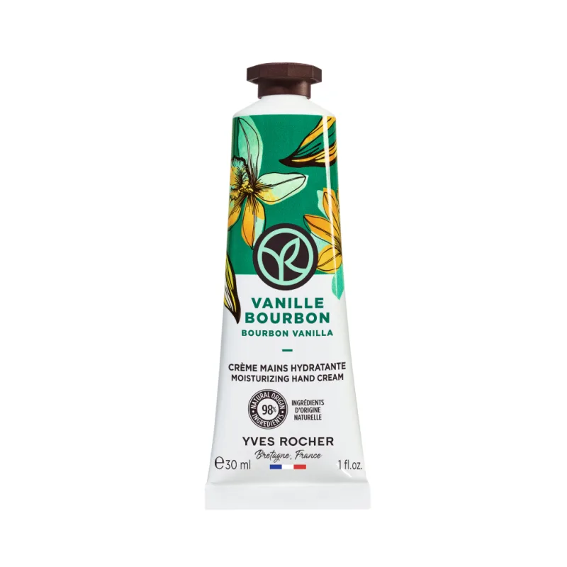Crema pentru maini cu Vanilie Burbon, 30ml, Yves Rocher — preț și oferte