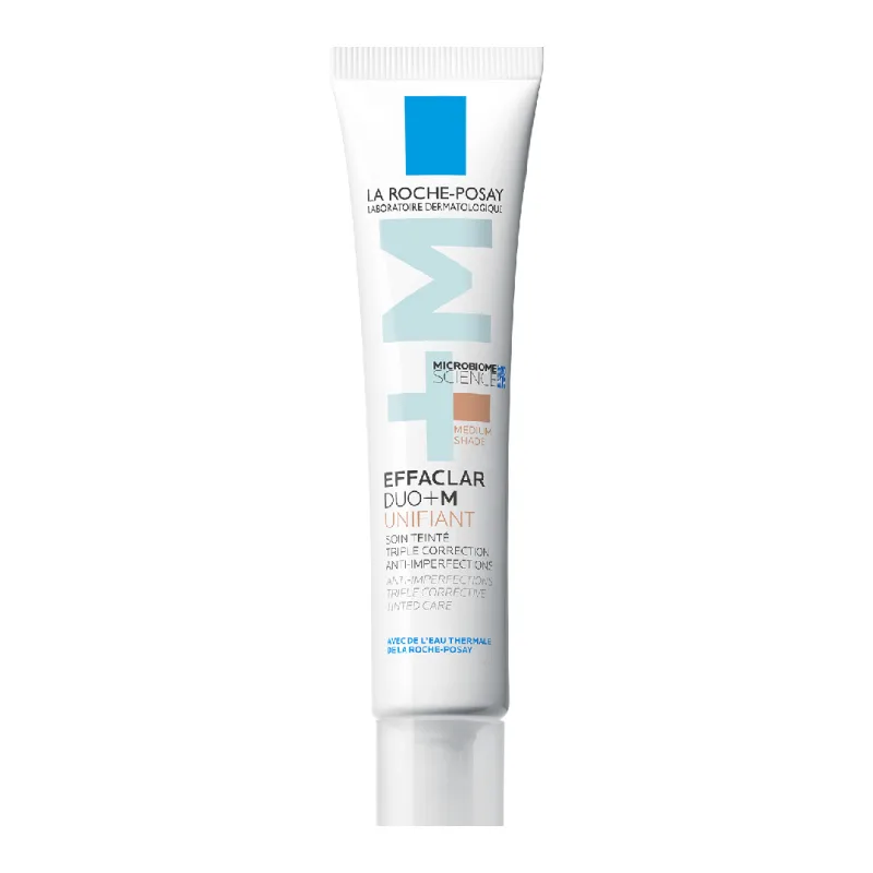 Gel crema anti-imperfectiuni cu pigment de culoare Effaclar Duo+M, nuanta Medium, 40 ml, La Roche-Posa LA ROCHE POSAY — preț și oferte