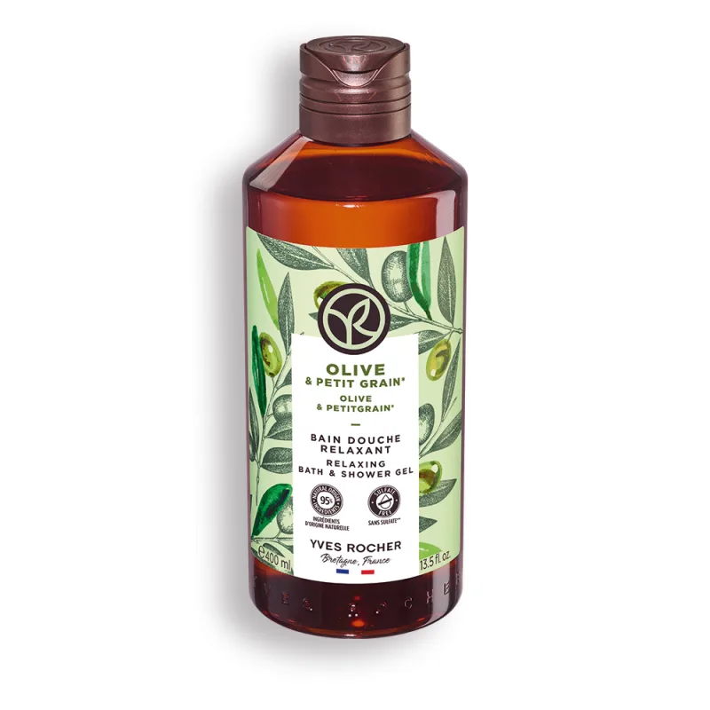 Gel de dus Masline & Petit Grain, 400ml, Yves Rocher — preț și oferte