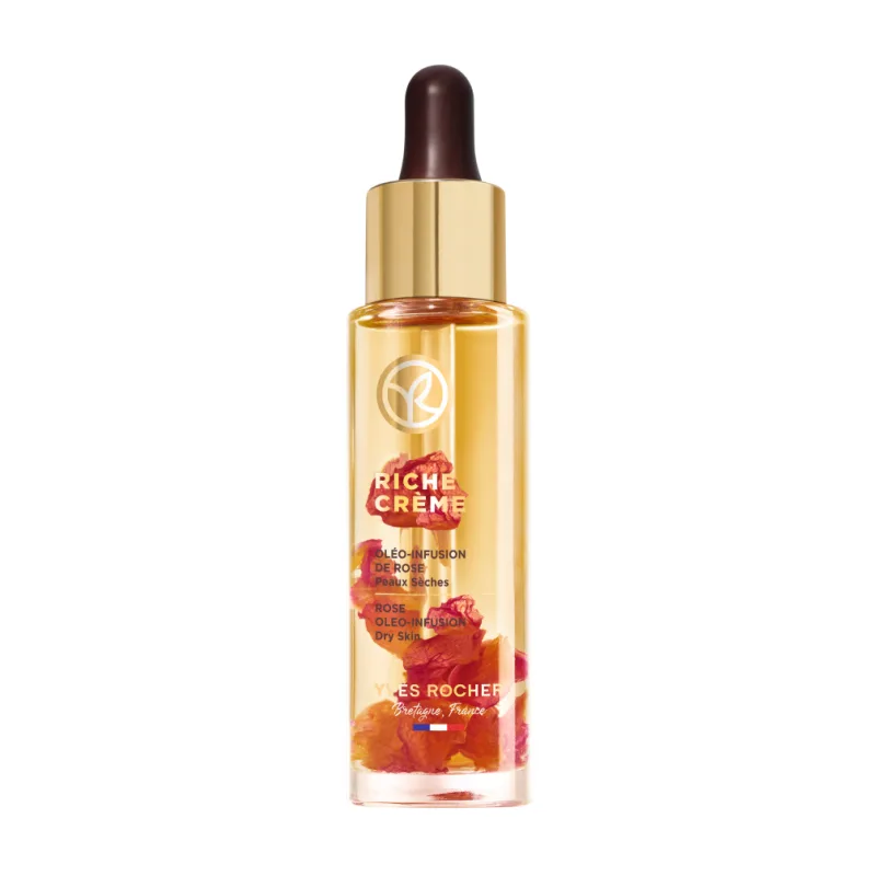 Infuzie de ulei de trandafir cu 30 de uleiuri pretioase, 30ml, Yves Rocher — preț și oferte