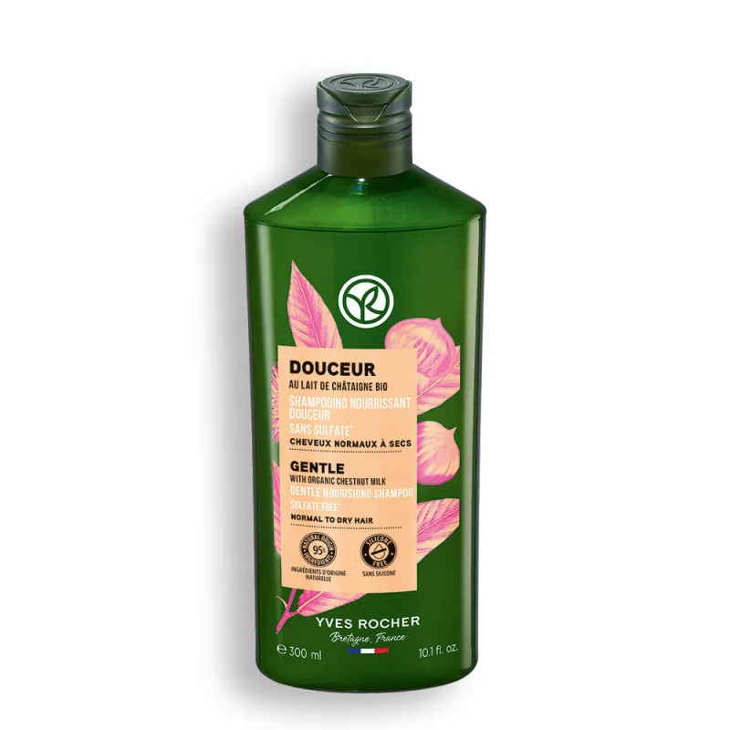 Sampon nutritiv delicat cu lapte de castane bio, 300ml, Yves Rocher — preț și oferte