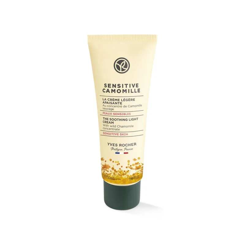 Crema cu efect calmant pentru ten sensibil, 50ml, Yves Rocher — preț și oferte