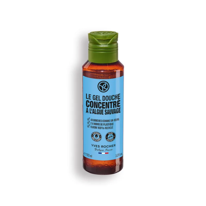 Gel de dus concentrat Alge Salbatice, 100ml, Yves Rocher — preț și oferte