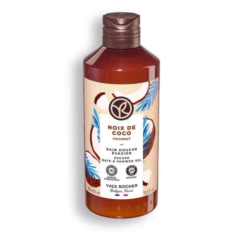 Gel de dus cu nuca de cocos, 400ml, Yves Rocher — preț și oferte