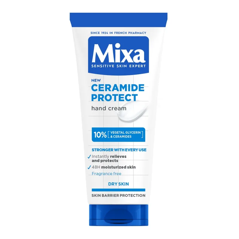 Crema de maini pentru piele foarte uscata Ceramide Protect, 100 ml, Mixa — preț și oferte