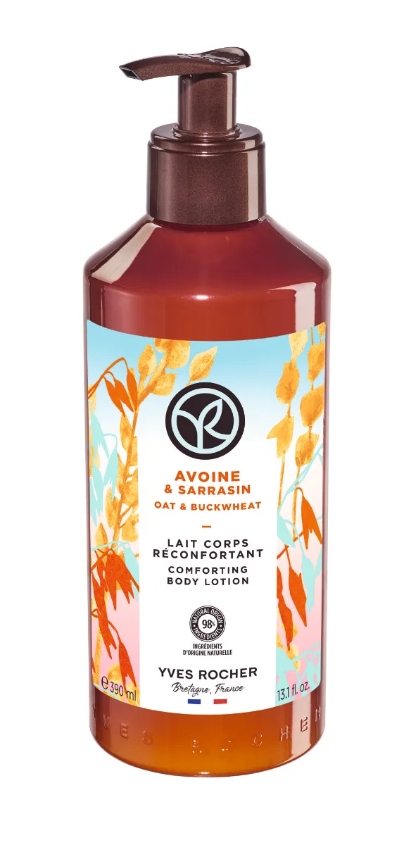 Lapte de corp cu ovaz si hrisca, 390ml, Yves Rocher — preț și oferte