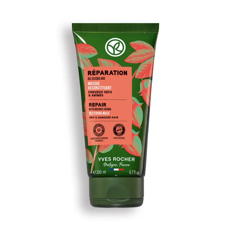 Masca de par reparatoare cu jojoba bio, 200ml, Yves Rocher — preț și oferte