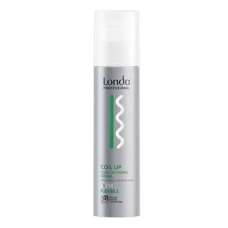 Crema de par cu efect anti-electrizare Coil Up Curl Defining Cream, 200ml, Londa Professional — preț și oferte