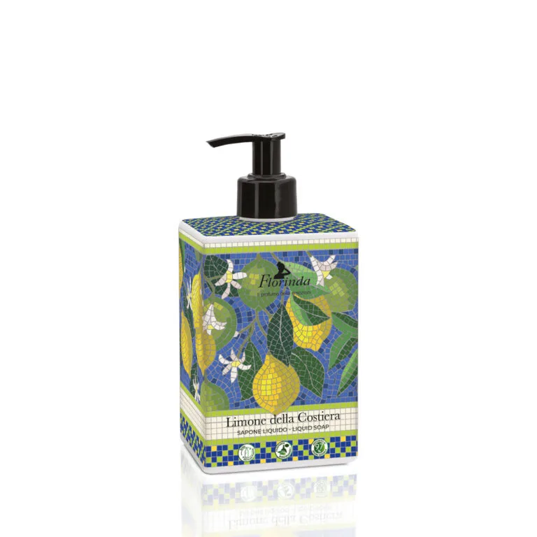 Sapun lichid vegetal cu lamaie si flori de citrice, 500ml, Florinda — preț și oferte