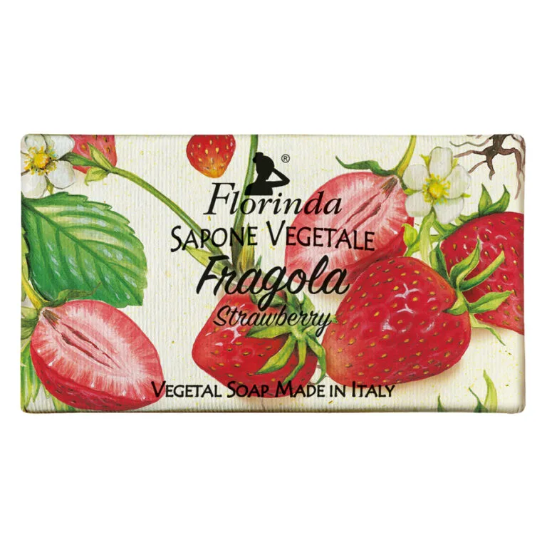 Sapun vegetal cu capsuni, 100g, Florinda — preț și oferte