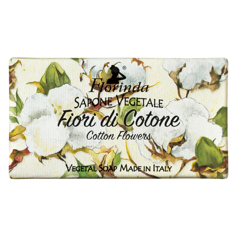 Sapun vegetal cu flori de bumbac, 100g, Florinda — preț și oferte