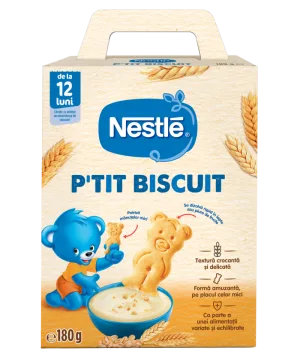 P'tit Biscuit pentru copii de la +12, 180g, Nestle
