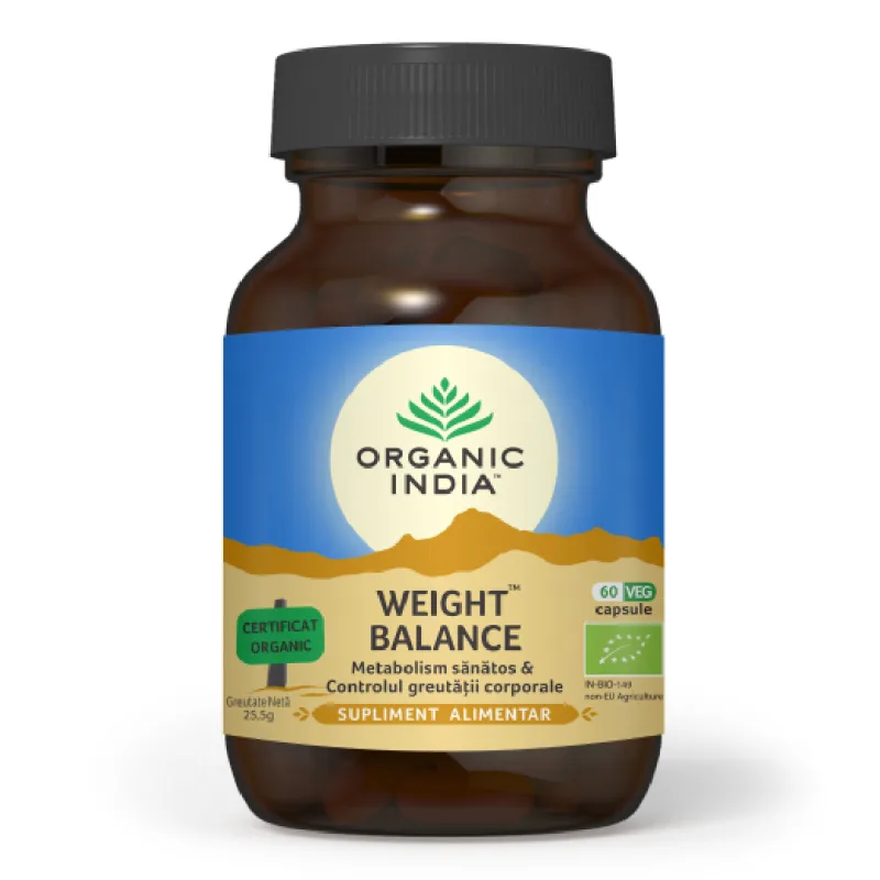 Wt-Balance bio, 60 capsule, Organic India — preț și oferte