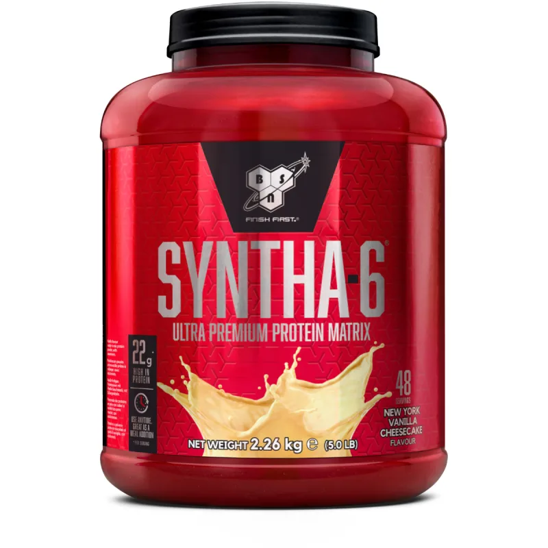 Pudra proteica proteine din zer izolat proteic Syntha 6 New York Vanilla Cheesecake,  2.26kg, BSN — preț și oferte