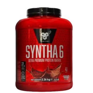 Pudra proteica proteine din zer izolat proteic BSN Syntha 6 Ciocolata, 2.26kg, BSN