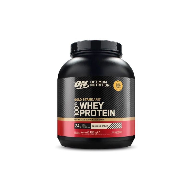 Pudra proteica proteine din zer 100% whey gold standard Biscuiti, 2.02kg, Optimum Nutrition — preț și oferte