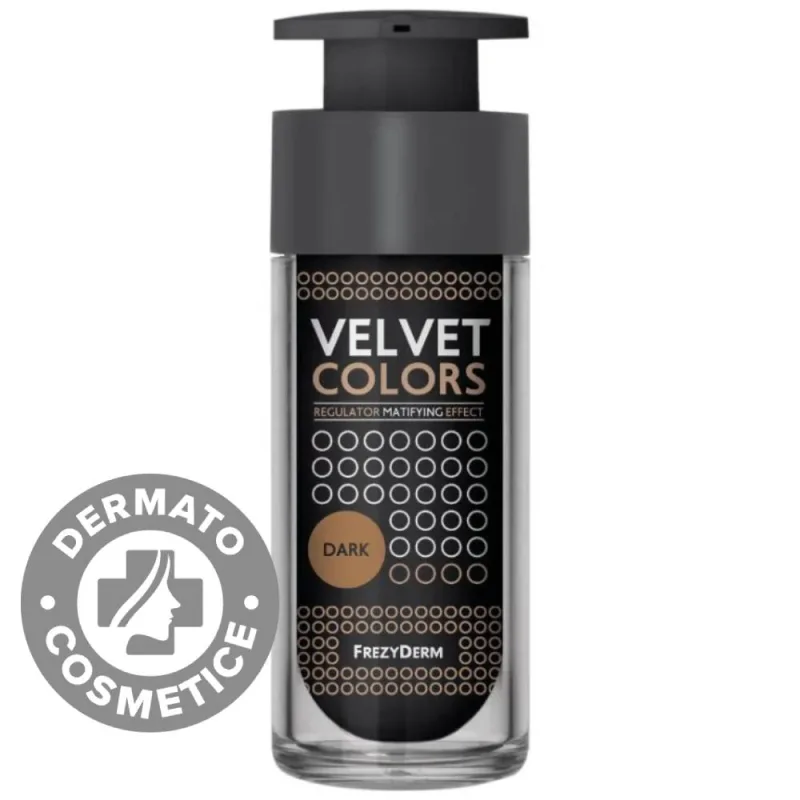 Fond de ten Velvet Color Dark, 30ml, Frezyderm — preț și oferte