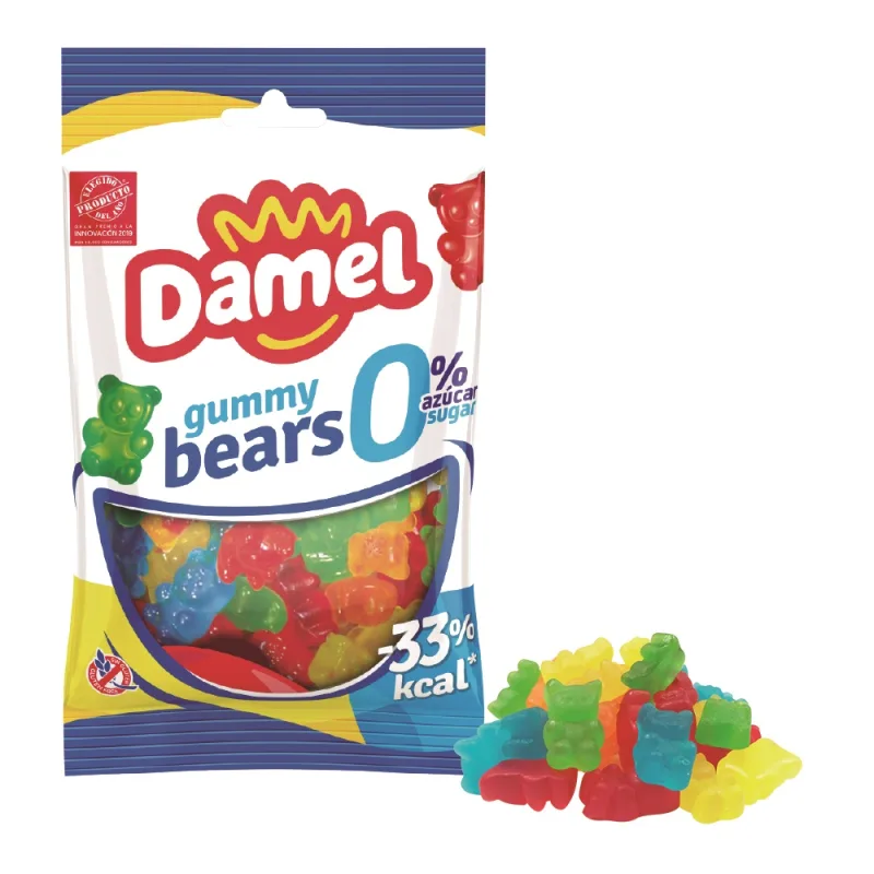 Jeleuri gumate ursuleti fara zahar, 100g, Damel — preț și oferte