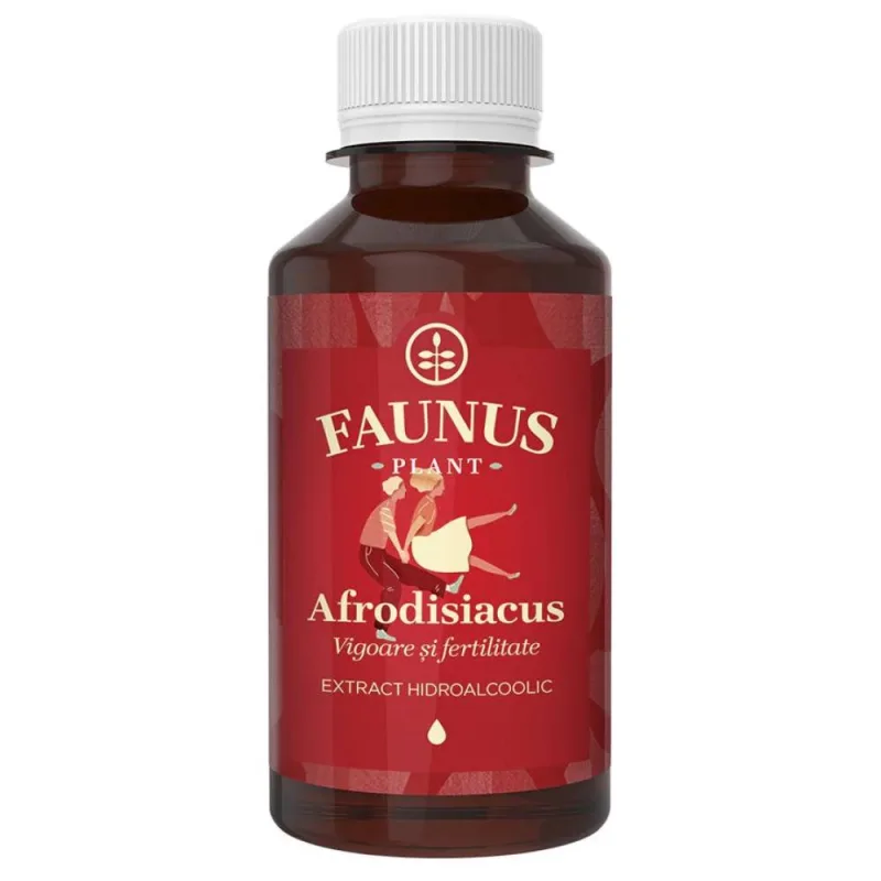 Tinctura pentru libido si fertilitate Afrodisiacus, 200ml, Faunus Plant — preț și oferte