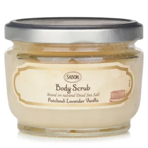 Exfoliant de corp Patchouli Lavender Vanilla, 250ml, Sabon