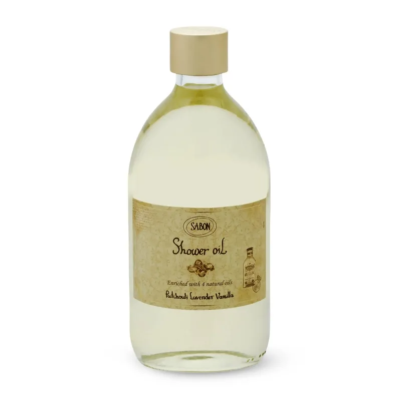 Ulei de dus Patchouli Lavender Vanilla, 500ml, Sabon — preț și oferte