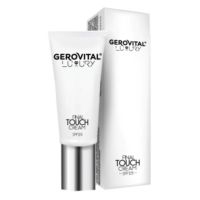 Crema final touch Luxury cu SPF25, 30ml, Gerovital — preț și oferte