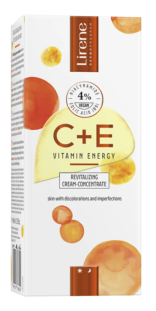 Crema-concentrat revitalizanta C+E, 30ml, Lirene — preț și oferte