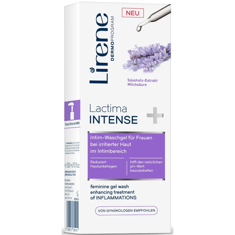 Gel intim Lactima Intense, 300ml, Lirene — preț și oferte