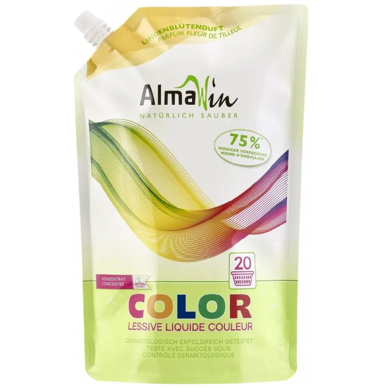 Detergent lichid de rufe color Eco, 1,5l, Almawin — preț și oferte