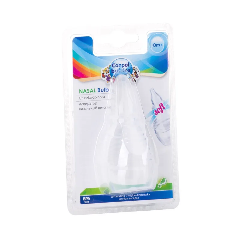 Aspirator nazal din silicon, 1 bucata, Canpol babies — preț și oferte