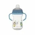 Cana cu cioc de silicon Bonjour Paris Albastru, 250ml, Canpol babies — preț și oferte