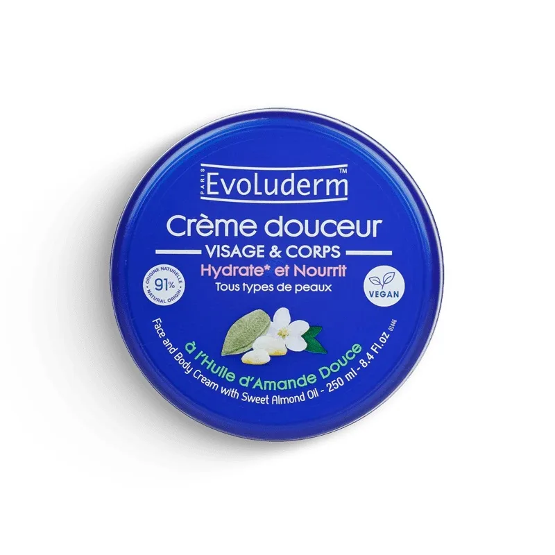 Crema de fata si corp Huile d'Amande, 250ml, Evoluderm — preț și oferte