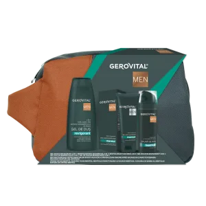 Set de ingrijire cu borseta Men, Gerovital