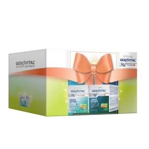 Pachet H3 Hyaluron C Crema de zi 50ml + Crema de noapte 50ml, Gerovital