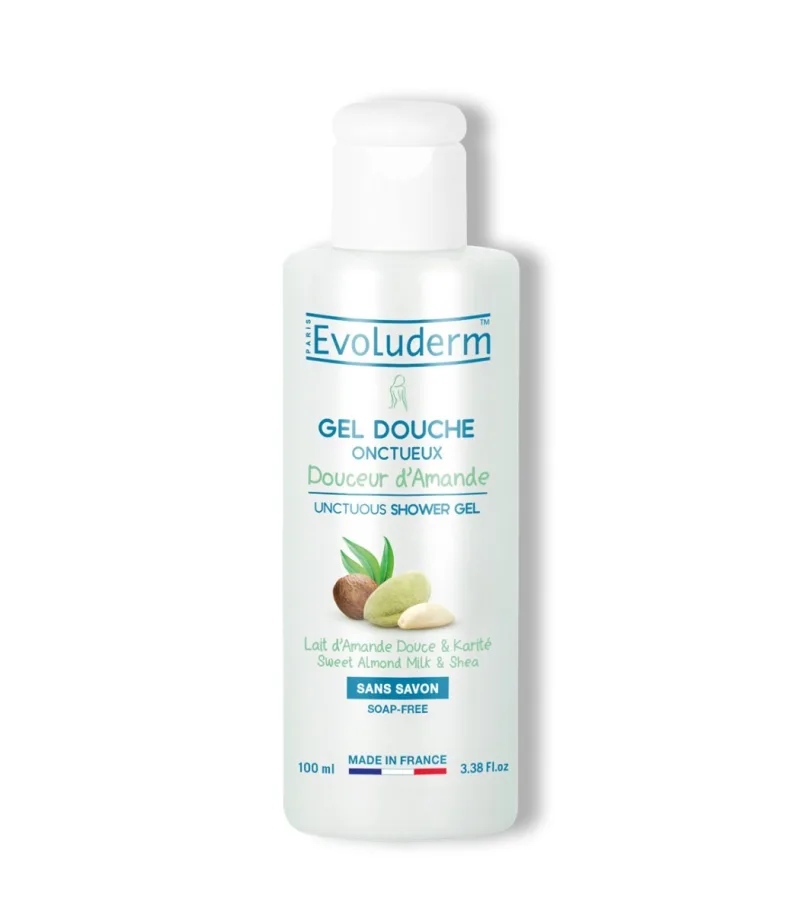 Gel de dus cremos Douceur d’Amande, 100ml, Evoluderm — preț și oferte