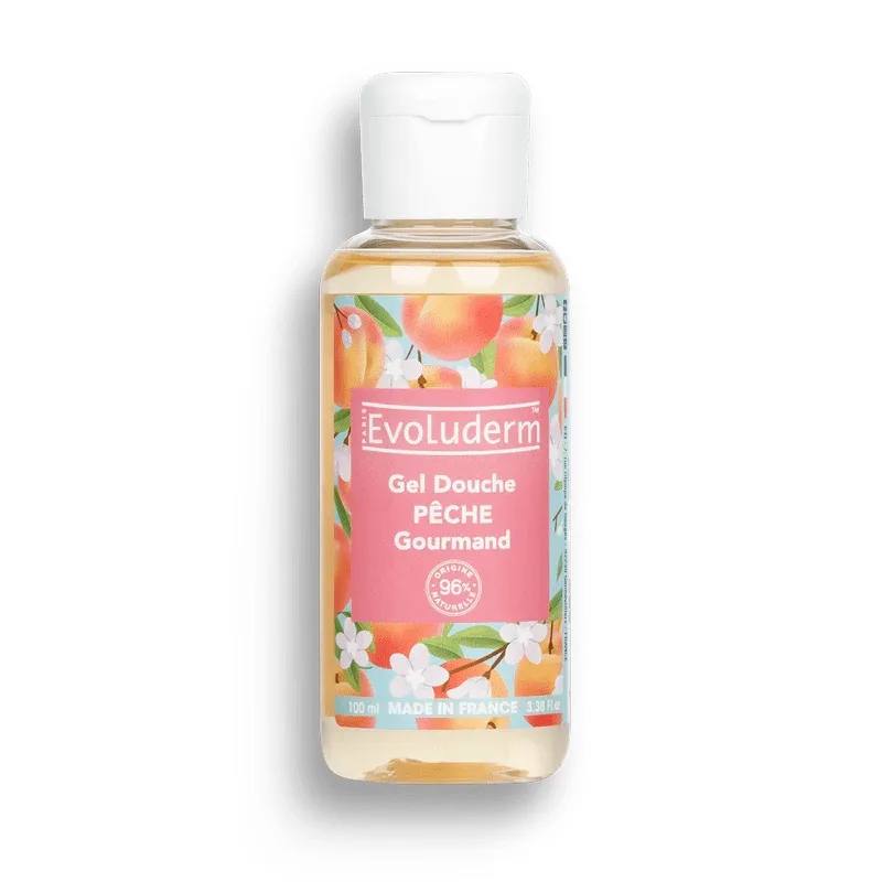 Gel de dus Pêche Gourmand, 100ml, Evoluderm — preț și oferte