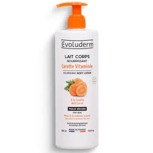 Lapte de corp hranitor Carotte Vitaminee, 500ml, Evoluderm