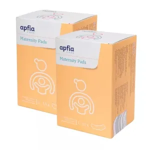 Tampoane postnatale M, 2 x 10 bucati, Apfia Care